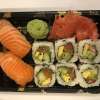 zalm nigiri + zalm rolls